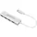 Alt View 11. IOGEAR - Met(AL) 4-Port USB 3.0 Hub - White.