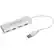 Left. IOGEAR - Met(AL) 4-Port USB 3.0 Hub - White.