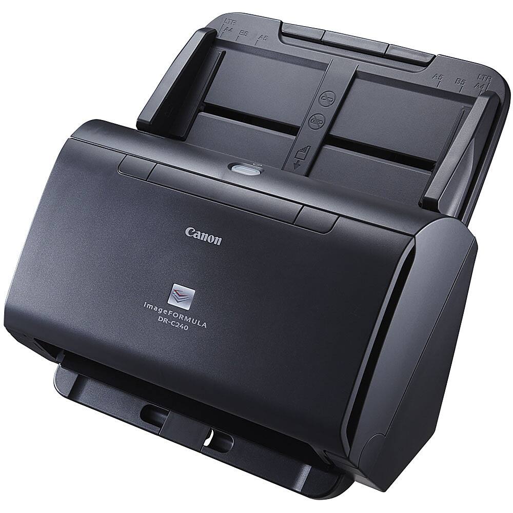 Alt View 11. Canon - imageFORMULA DR-C240 Office Document Scanner - Black.