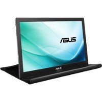 ASUS - 15.6" IPS LED HD Monitor - Silver/Black - Front_Zoom