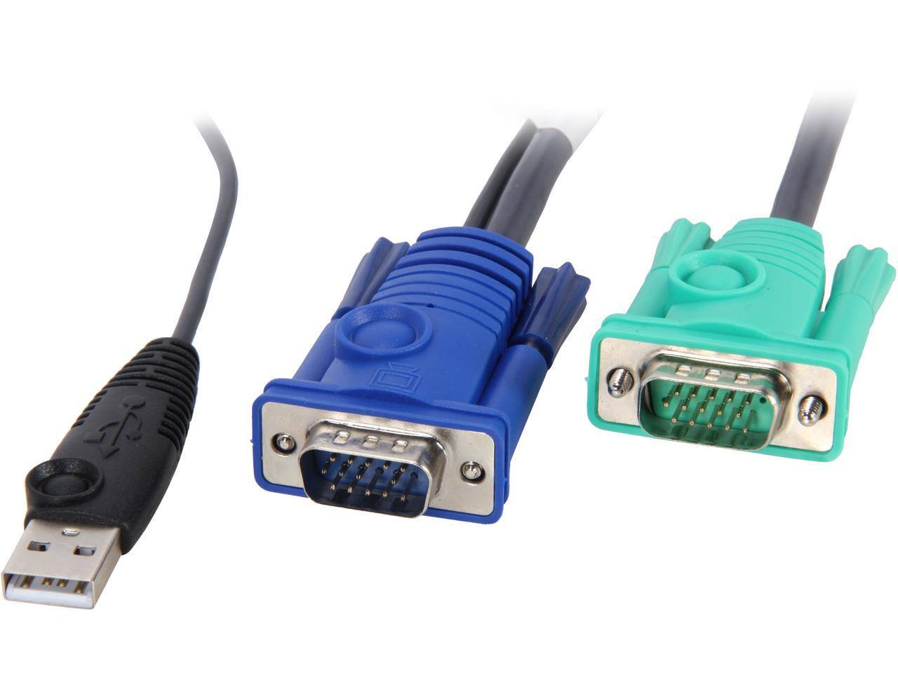 Front. IOGEAR - IOGEAR 16 ft. KVM Cable G2L5205U.