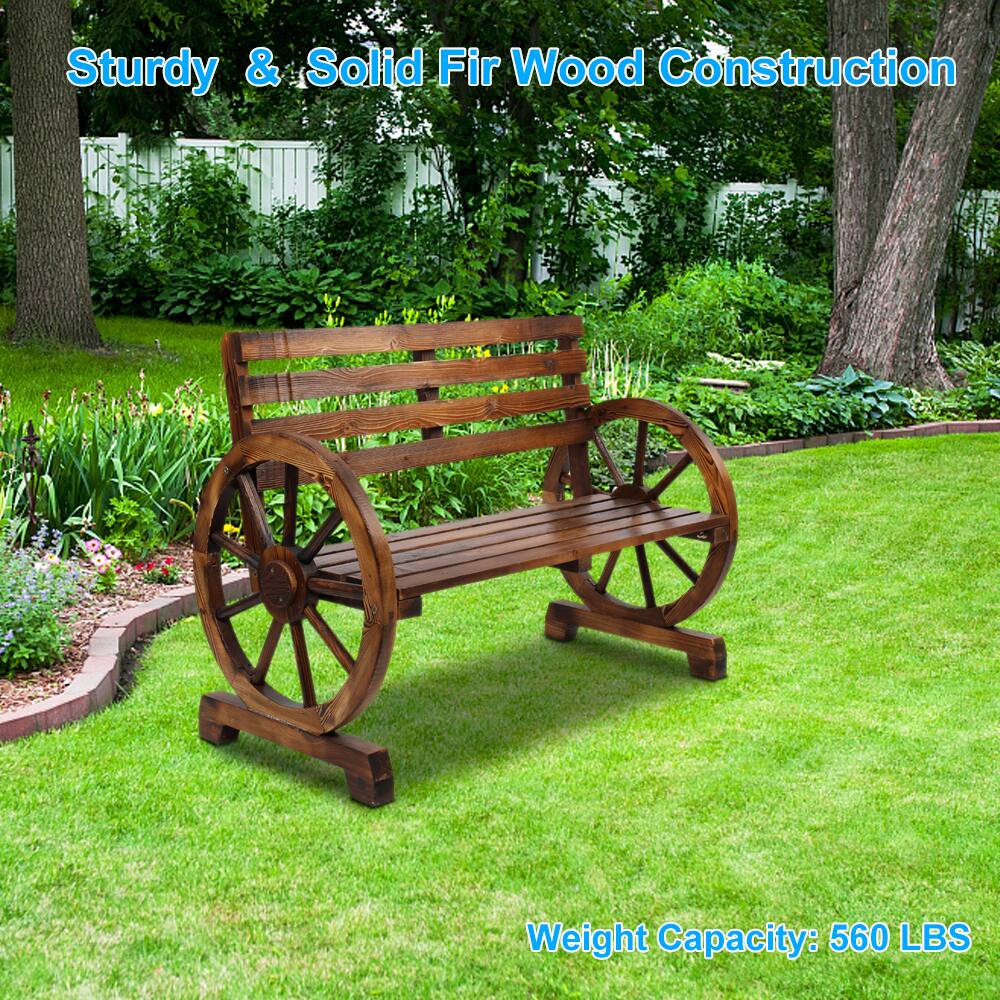 Sturdy & Solid Fir Wood Construction  
Weight Capacity: 560 LBS