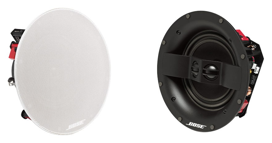 Bose - Virtually Invisible 791 In-Ceiling Speakers II (Pair) - White - Front_Zoom