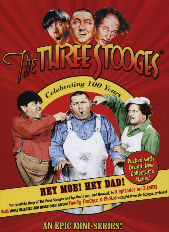  The Three Stooges: Hey Moe! Hey Dad! [3 Discs] [DVD] [2015]