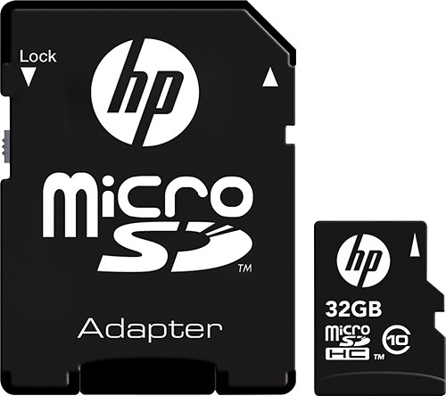 HP - 32GB microSDHC Class 10 Memory Card