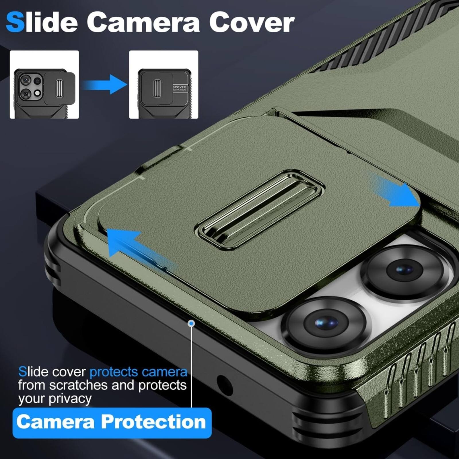 Slide Camera Cover

SCOVER QUATION

Slide cover protects camera from scratches and protects your privacy

Camera Protection