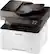Angle. Samsung - SL-M2875DW Black-and-White All-In-One Printer - Gray.