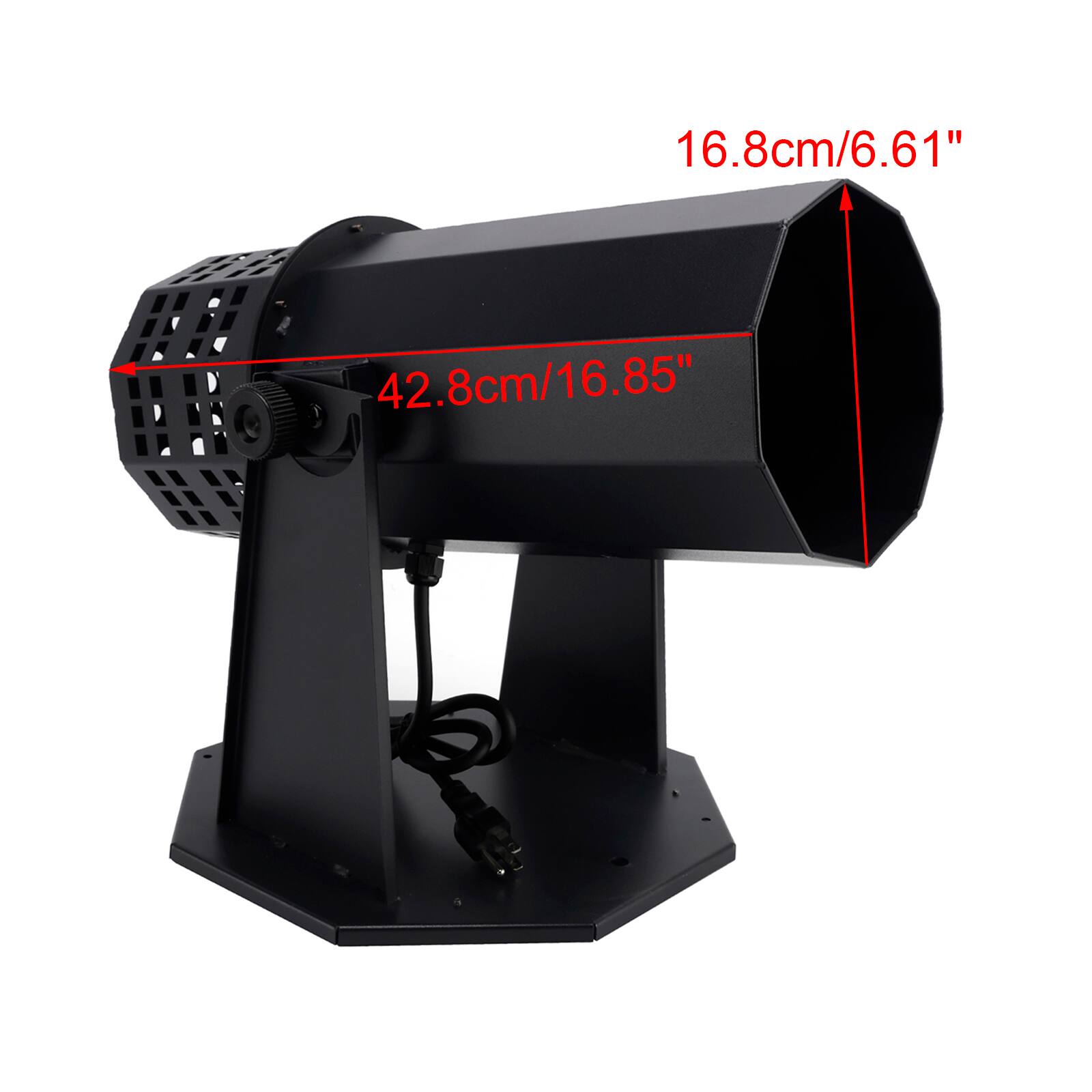 16.8cm/6.61"  
42.8cm/16.85"
