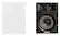 Front. Bose - Virtually Invisible® 691 In-Wall Speakers (Pair) - White.