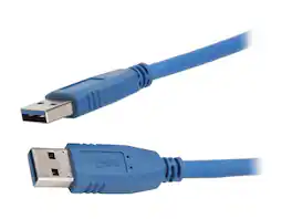Nippon Labs - USB3-6MM 6 ft. Blue USB 3.0 A Male to A Male 6ft Cable 6 feet