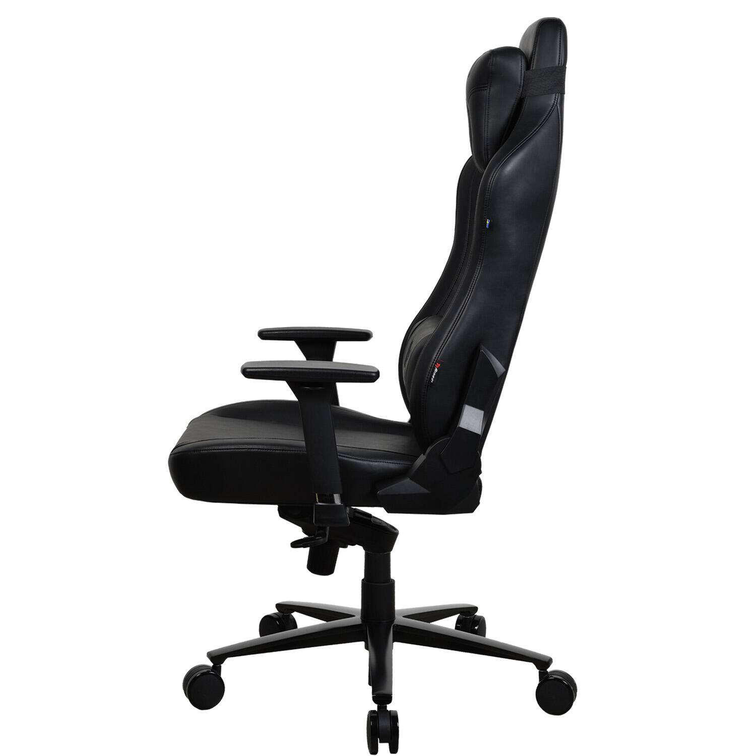 Alt View 11. Arozzi - Vernazza Soft PU Gaming Chair - Pure Black.