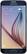 Front. Samsung - Galaxy S6 4G with 32GB Memory Cell Phone (Unlocked) - Black.