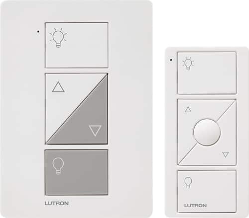 Lutron - Caseta Wireless Plug-In Lamp Dimmer - White - Larger Front