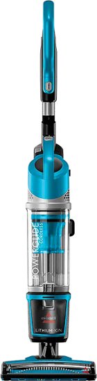 BISSELL - PowerGlide Bagless Upright Vacuum - Disc Teal/Titanium - Front Zoom