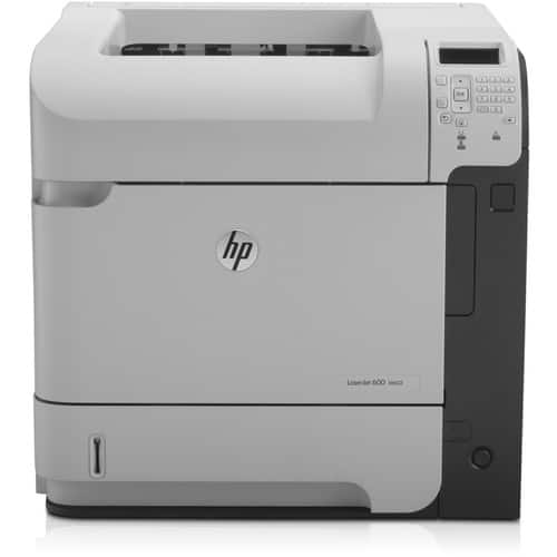 Front Standard. HP - LaserJet Laser Printer - Monochrome - 1200 x 1200 dpi Print - Plain Paper Print - Desktop.