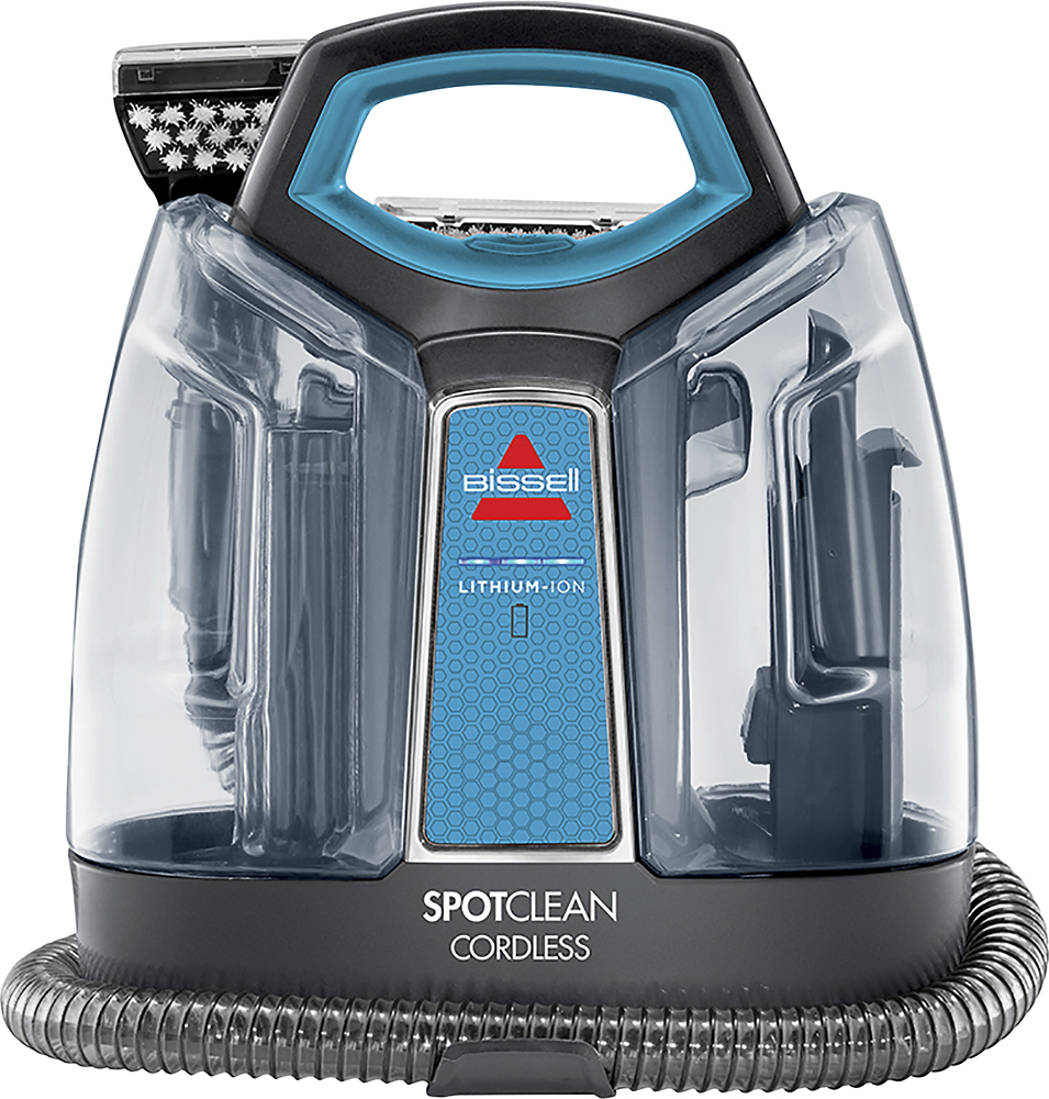 BISSELL SpotClean Cordless Deep Cleaner Titanium/Disco Teal 1570 - Best Buy