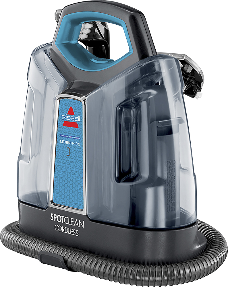 BISSELL SpotClean Cordless Deep Cleaner Titanium/Disco Teal 1570 - Best Buy