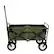 Front. Mac Sports - Mac Sports Collapsible Folding Outdoor Utility Garden Camping Wagon Cart, Green - Green.