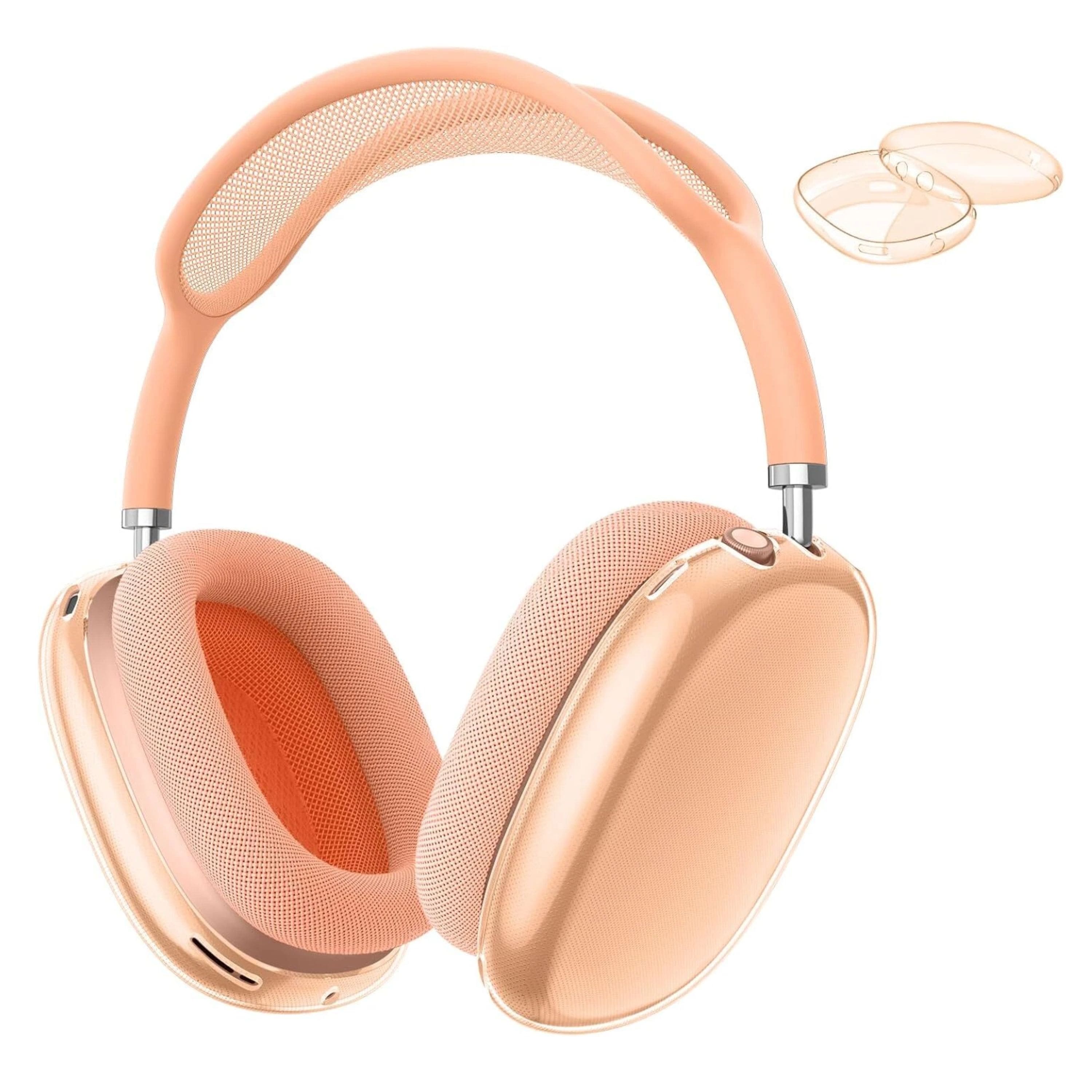 Kitcheniva - Soft TPU Clear Protective Case For AirPods Max Headphones - Clear Orange price history on PriceWatchPro