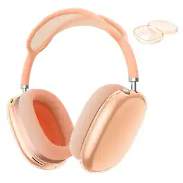 Kitcheniva - Soft TPU Clear Protective Case For AirPods Max Headphones - Clear Orange
