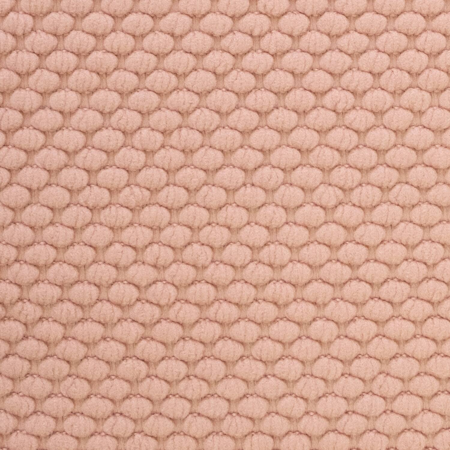 Alt View 1. Sweet Home Collection - Honeycomb Memory Foam No Slip Back 16" x 16" Chair Pad Cushion, 12-Pack - Blush.
