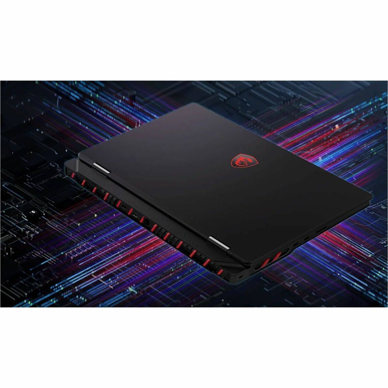 Alt View 25. MSI - Raider 18HX AI 18" 120Hz Gaming Laptop UHD+ miniLED - Intel Core Ultra 9 285HX with 64GB Memory - RTX 5080 - 4TB SSD - Core Black, Black.