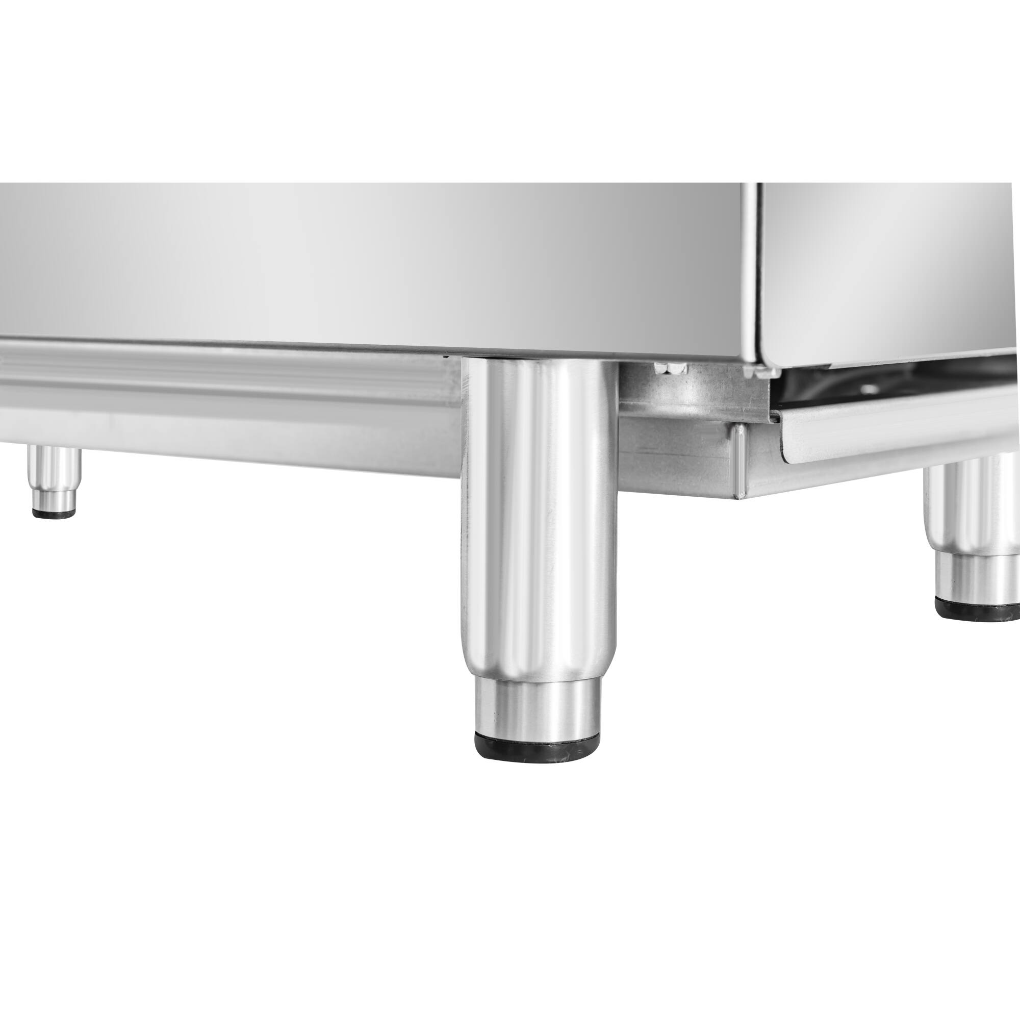 Alt View 7. Koolmore - 12 in. Two-Burner Commercial Step Up Range, 52000 BTU in Stainless-Steel (KM-CRSU-12) - Silver.