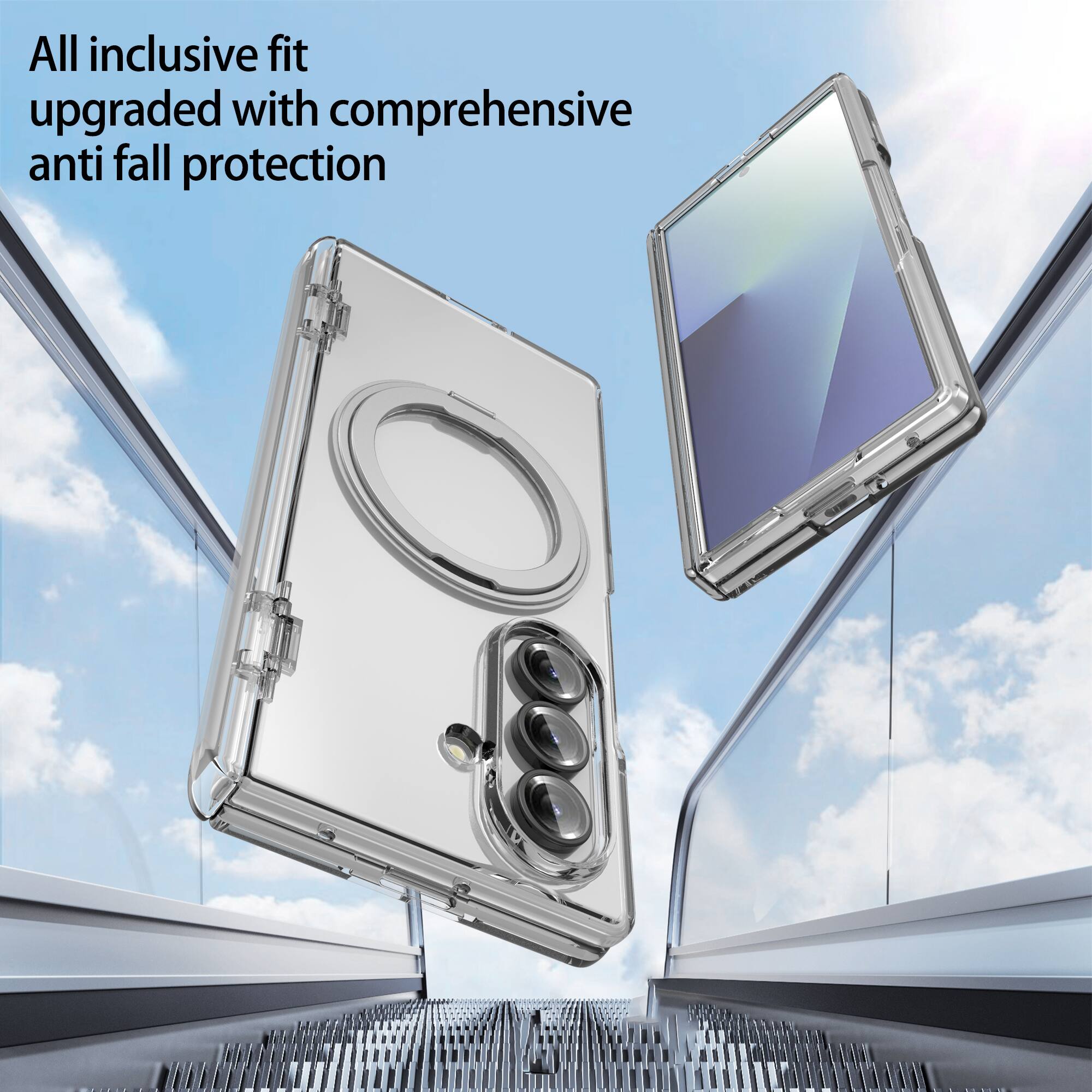 All inclusive fit upgraded with comprehensive anti fall protection