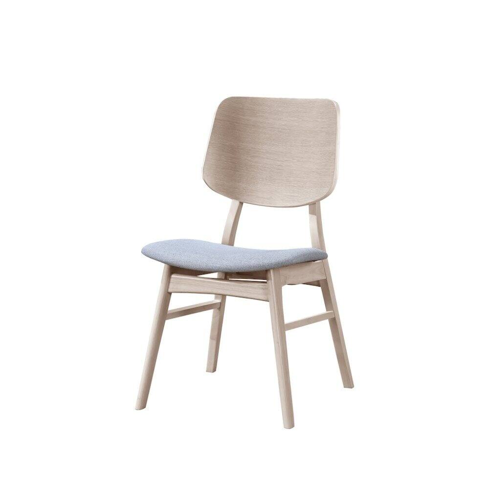 Alt View 7. FurniFact - 5-Piece Wood Dining Set Mid-Century White Ash - White.