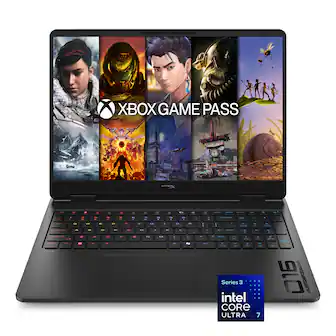 HyperX - HP OMEN 16" 165Hz 2K Gaming Laptop - Intel Core Ultra 7 356H (2026) - 16GB Memory - NVIDIA GeForce RTX 5060 - 512GB SSD - Shadow Black