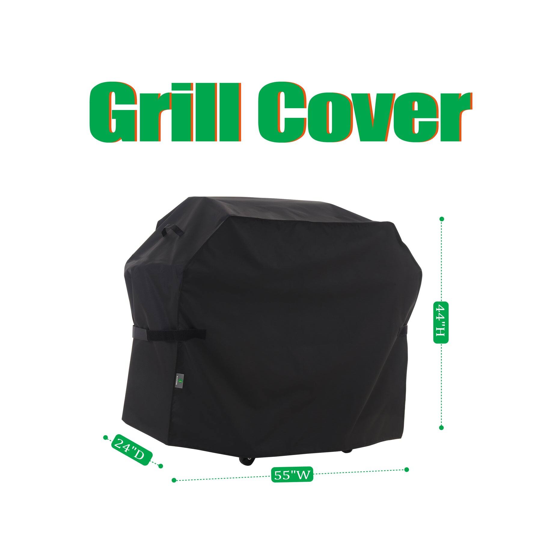 Grill Cover

44"H 24"D 55"W