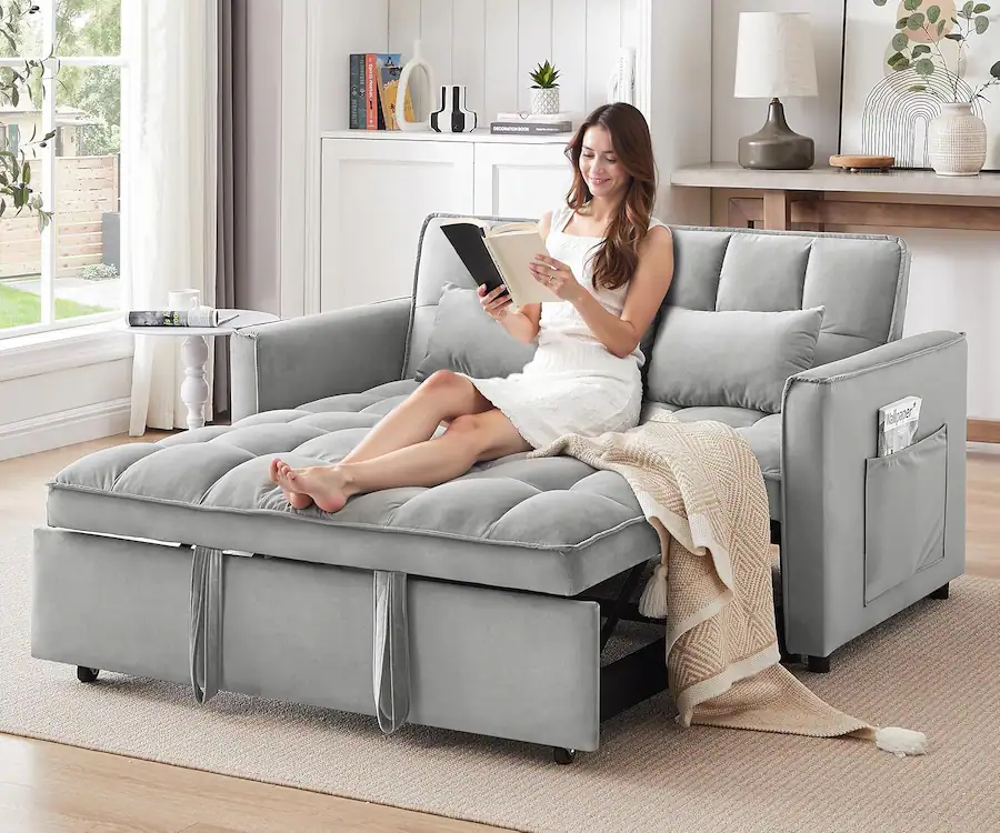 Tiramisubest in 1Convertible Sleeper Sofa Bed,Futon Couches for