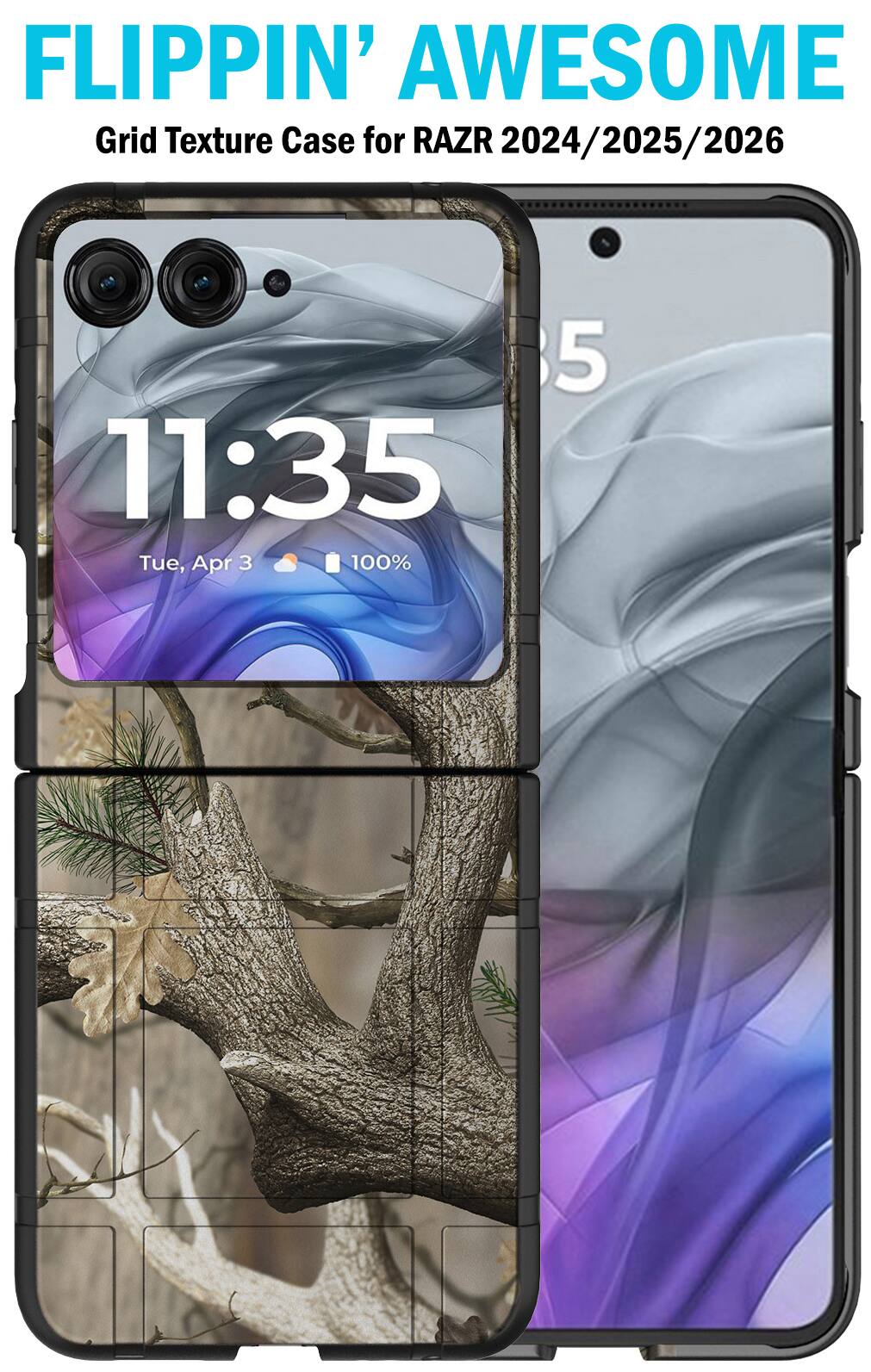 FLIPPIN' AWESOME Grid Texture Case for RAZR 2024/2025/2026

11:35
Tue, Apr 3
100%