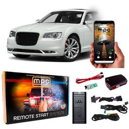 MPC - Remote Start For Chrysler 300 2018 | Phone App Control | Plug and Play - Black