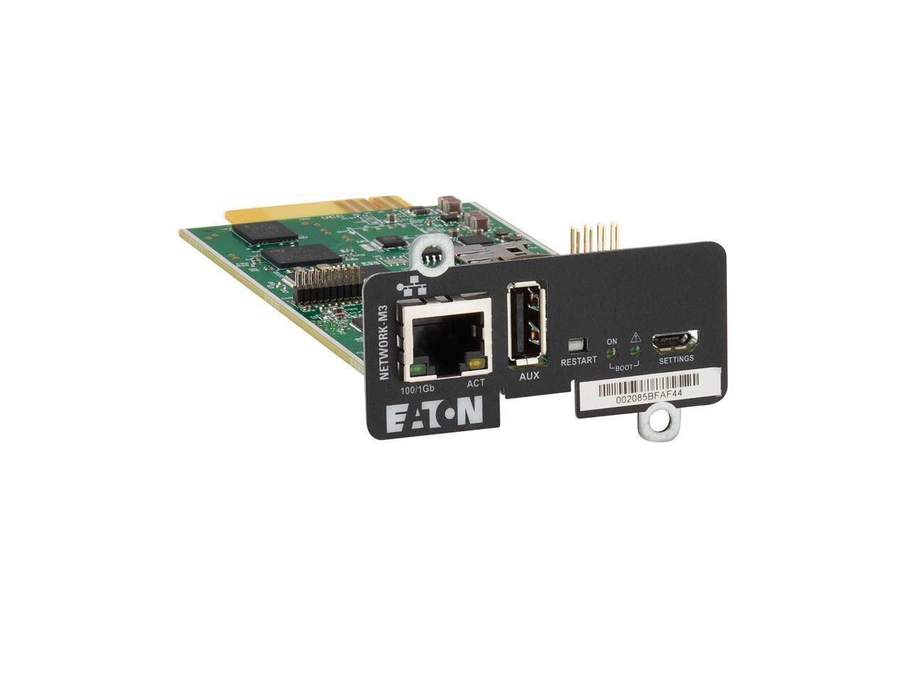 Eaton - Network Card-M3 - Remote management adapter - Gigabit Ethernet x 1 - Black