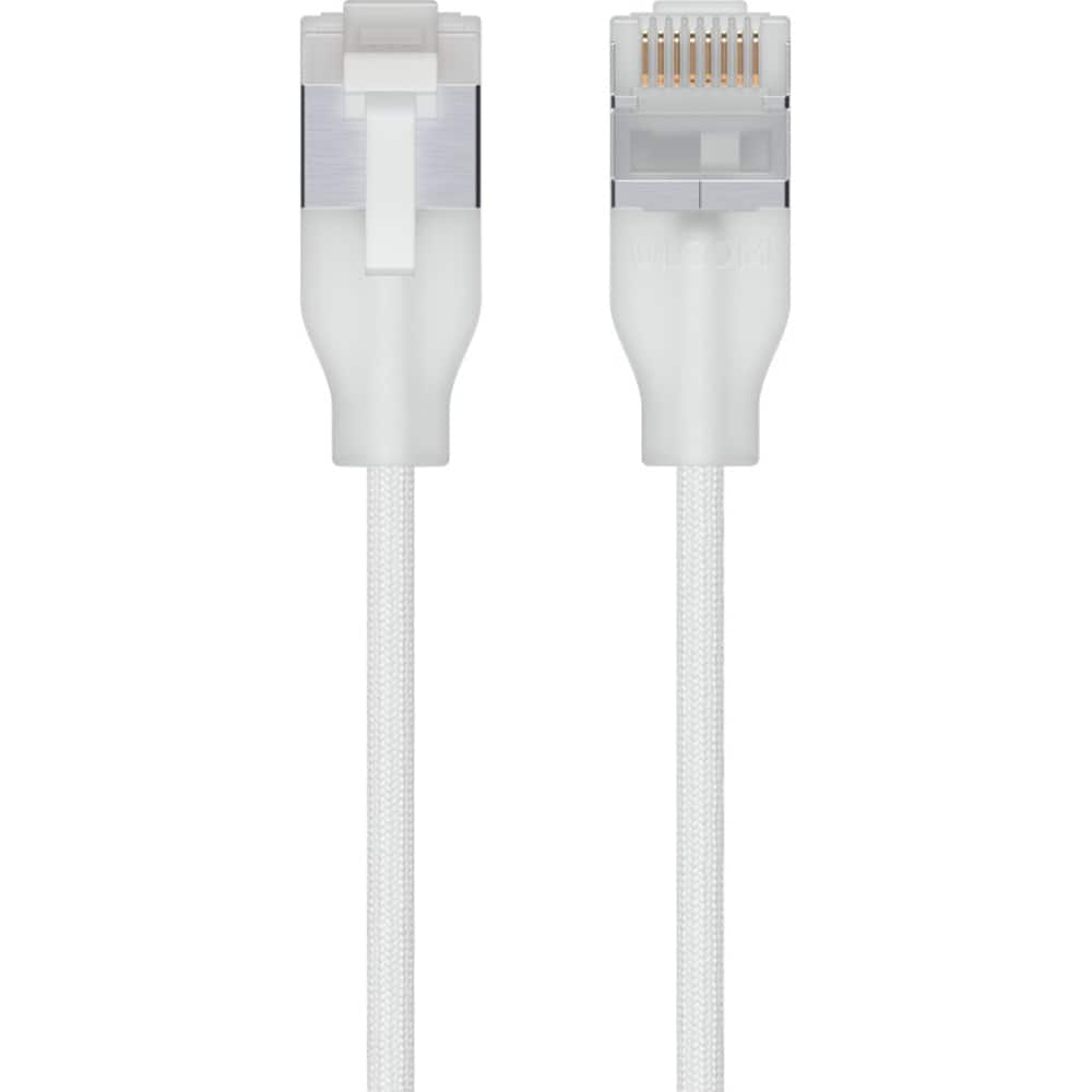 Photos - Cable (video, audio, USB) Ubiquiti UniFi Patch Cat 6A Cable 8M UACC-Cable-Patch-EL - White UACC-Cable-Patch-EL