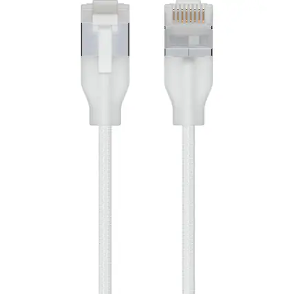 Front. Ubiquiti - UniFi Patch Cat 6A Cable 8M UACC-Cable-Patch-EL- - White.