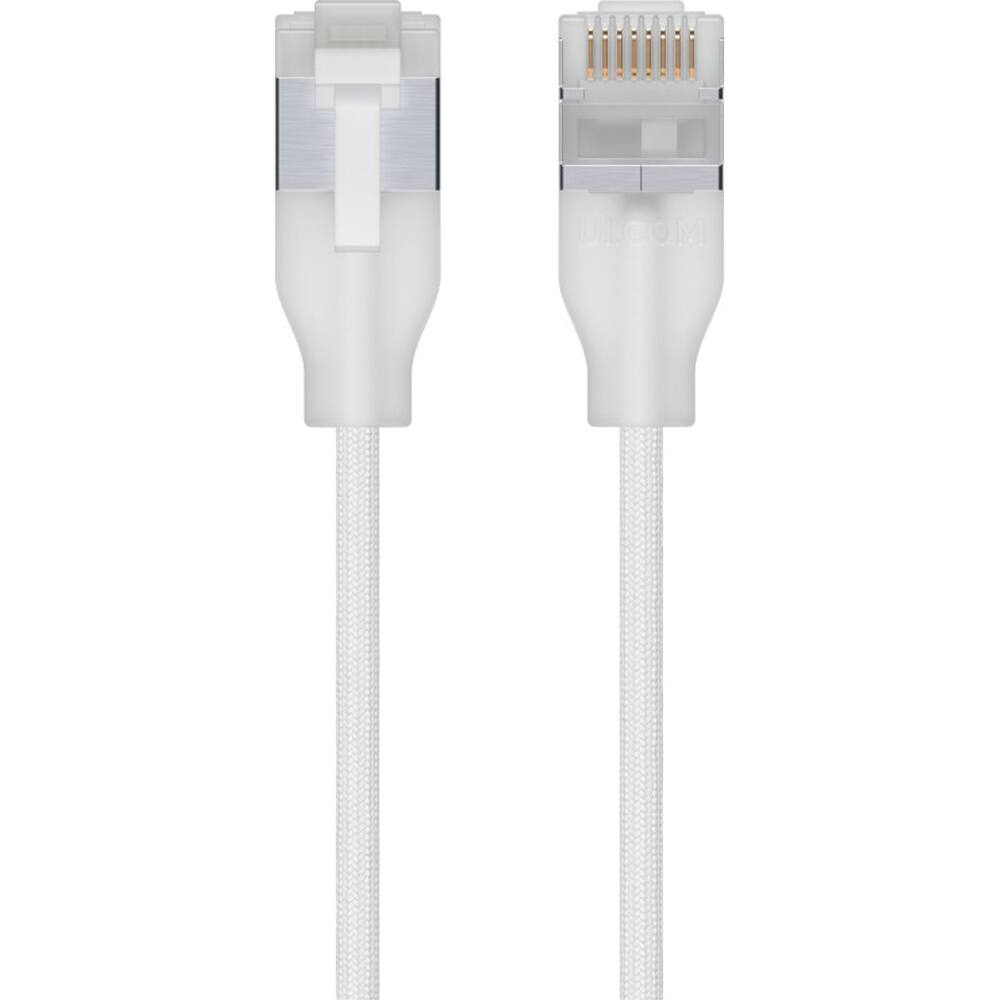 Front. Ubiquiti - UniFi Patch Cat 6A Cable 8M UACC-Cable-Patch-EL- - White.