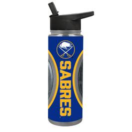 Great American Products - Buffalo Sabres 24oz. Jr. Thirst Game Puck Hydration Bottle - Black