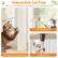 Interactive Cat Tree
Keep your cat entertained and satisfy their scratching instincts
- Fully-wrapped Scratching Posts
- Plush Dangling Ball
- Hanging Rope