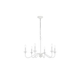Living District - Rohan 36 inch chandelier - White