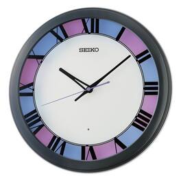 Seiko - 13" Akarui Wall Clock - Black