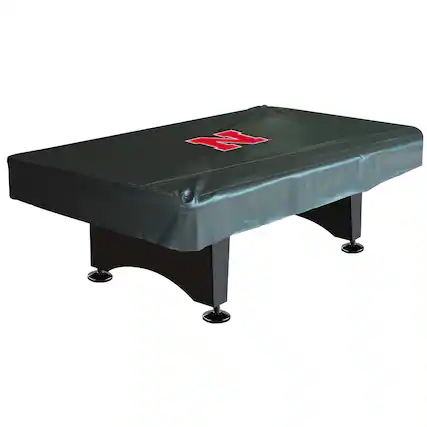 Front. Imperial - Nebraska Huskers 8' Deluxe Pool Table Cover - Multicolor.