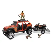 NKOK - RealTree 10pc Playset: Jeep Wrangler Unlimited - Ducks - Front_Zoom
