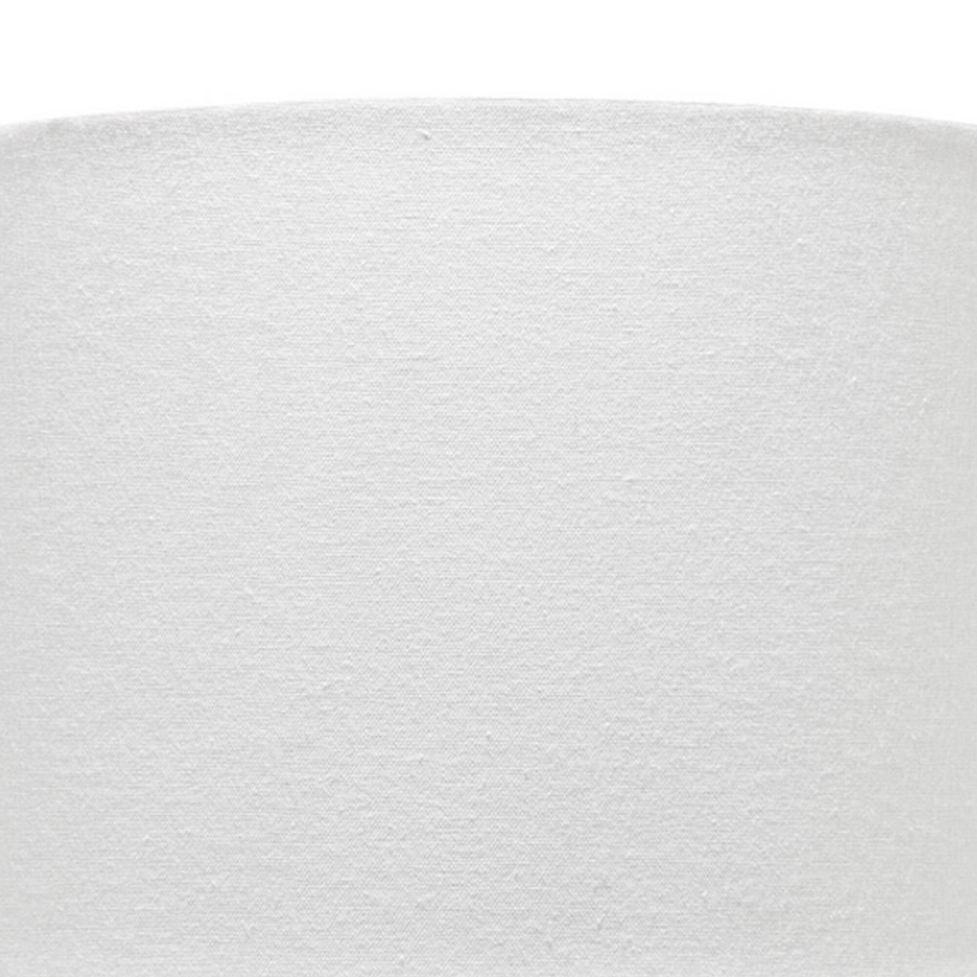 Angle. Manhattan Lane - Table Lamp with Brushed Ceramic Body and Fabric Shade - Cream.