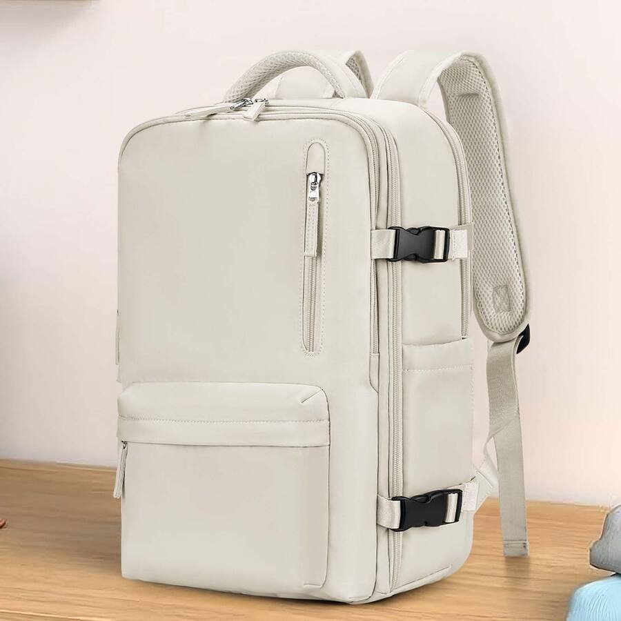 Stamp n Camp Large Travel Backpack Carry On Flight Approved Laptop Work ...