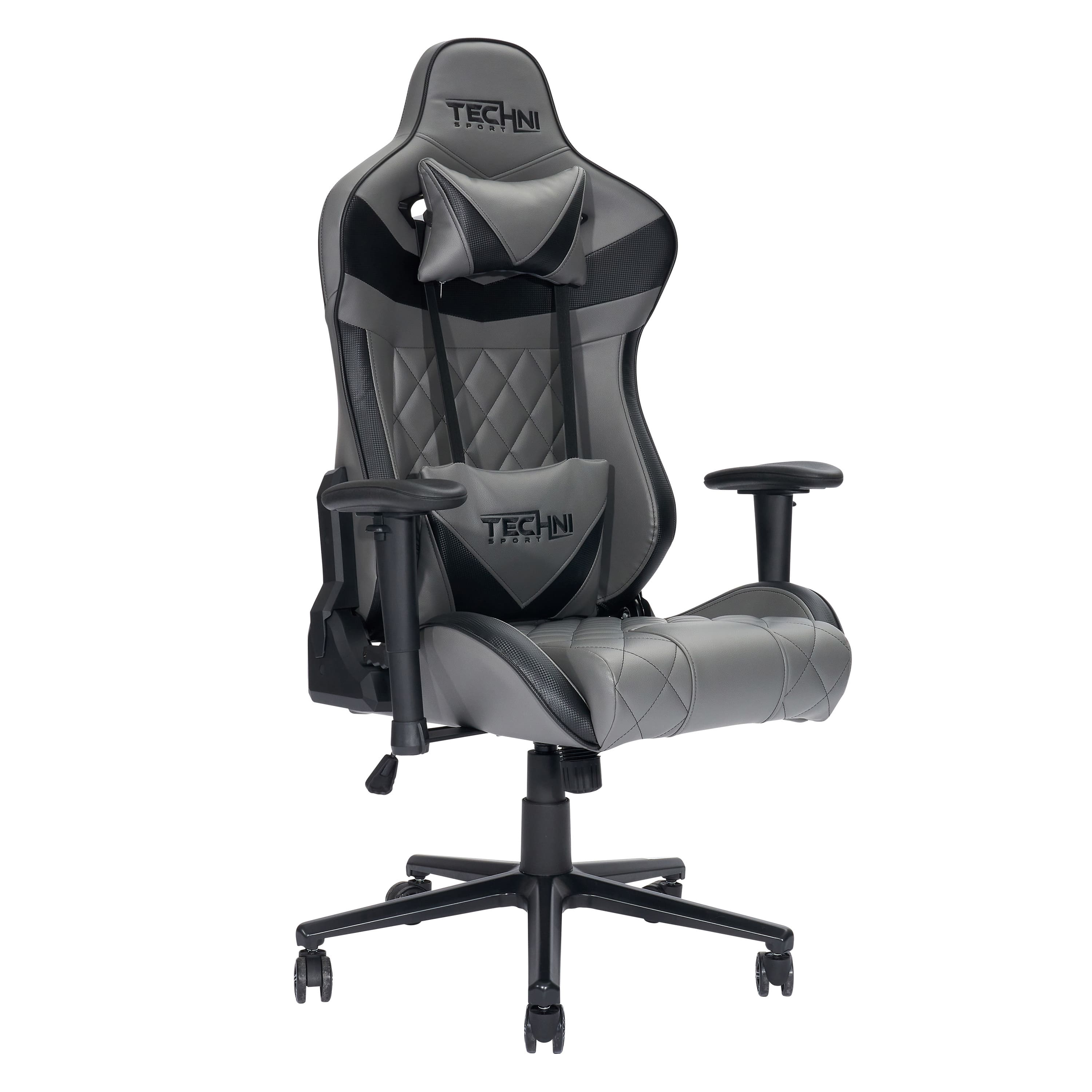 Spaco - Ergonomic Ergonomic Office Gaming Chair, for Home Office - Gray