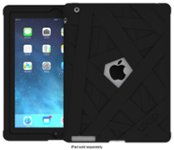 Front Zoom. Loop - Mummy Back Cover for Apple® iPad®, iPad 2, iPad 3rd generation and iPad with Retina - Black.
