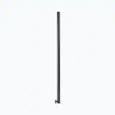 Front. On Stage Stands - On-Stage LS7805QIK Power Crank-Up Lighting Stand - Black.