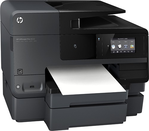 Distraktion Spole tilbage tjeneren Best Buy: HP Officejet Pro 8630 e-All-in-One Wireless All-In-One Instant  Ink Ready Printer Black A7F66A#B1H